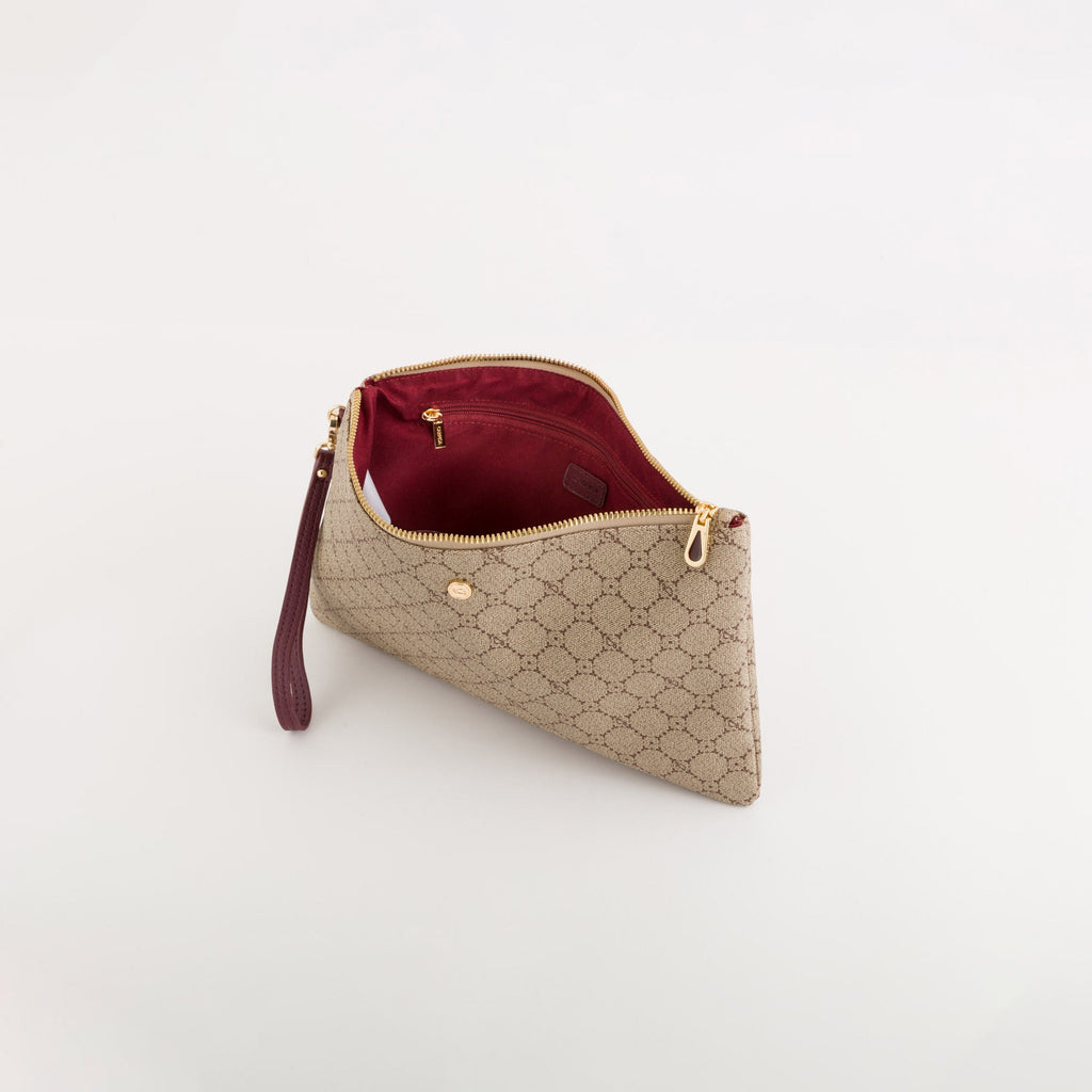 Carpisa Crna Gora – Diana fall wallet - Women's bag – Taupe/Wine – AAD55309546 – Image 2