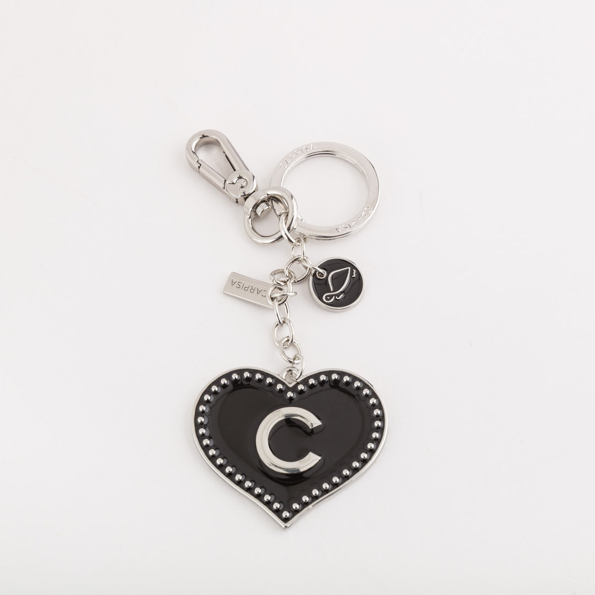 Carpisa Letter C Keychain - Heart Letters Keychain â€“ AKC9330354500101_01_basechild â€“ AKC93303545