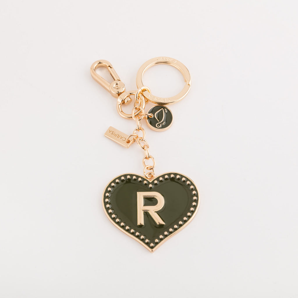 Carpisa Letter R keychain - Heart Letters Keychain â€“ AKC9331854530601_01_basechild â€“ AKC93318545