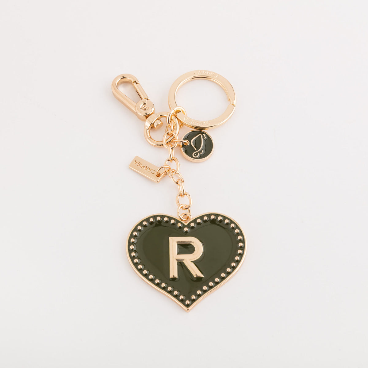 Carpisa Letter R keychain - Heart Letters Keychain â€“ AKC9331854530601_01_basechild â€“ AKC93318545