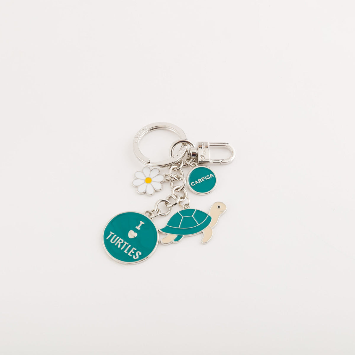 Carpisa Crna Gora – Icon keychain - Portachiavi Metallo Donna – Teal – AKD59805546 – Image 1