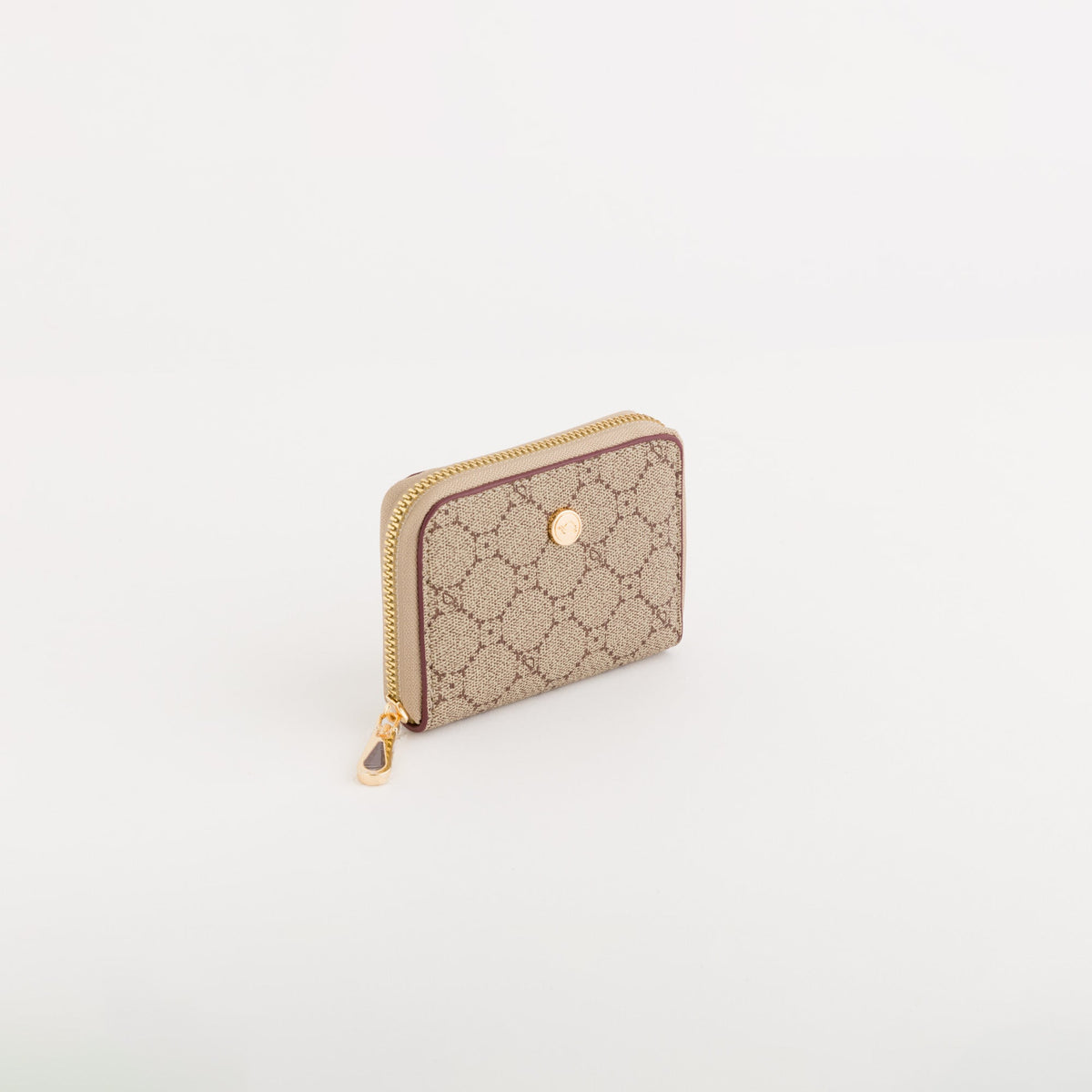 Carpisa Crna Gora – Diana fall wallet - P/Women's Credit Cards – Taupe/Wine – APD55304546 – Image 1