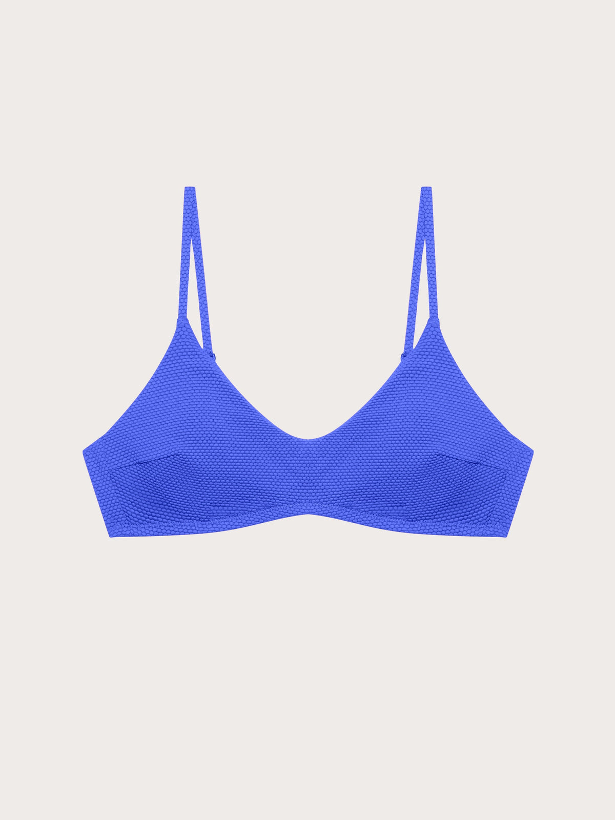 Textured - Bralette bikini grudnjak sa punjenjem za žene