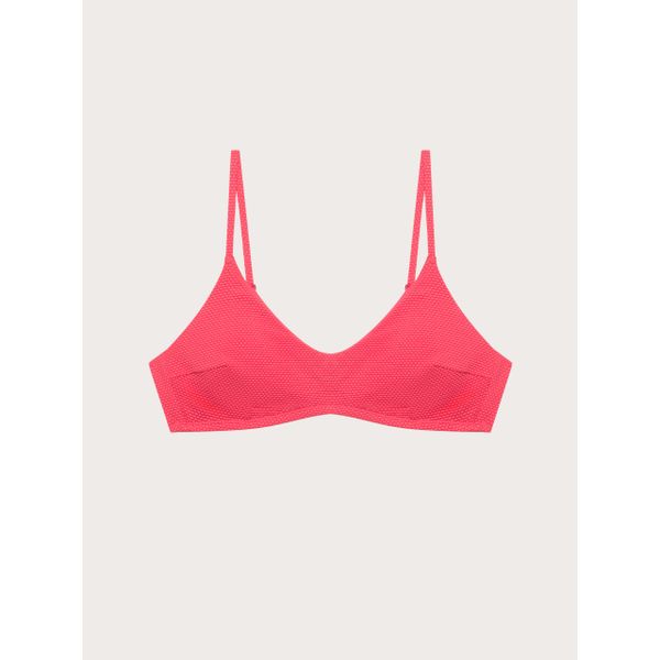 Textured - Bralette bikini grudnjak sa punjenjem za žene