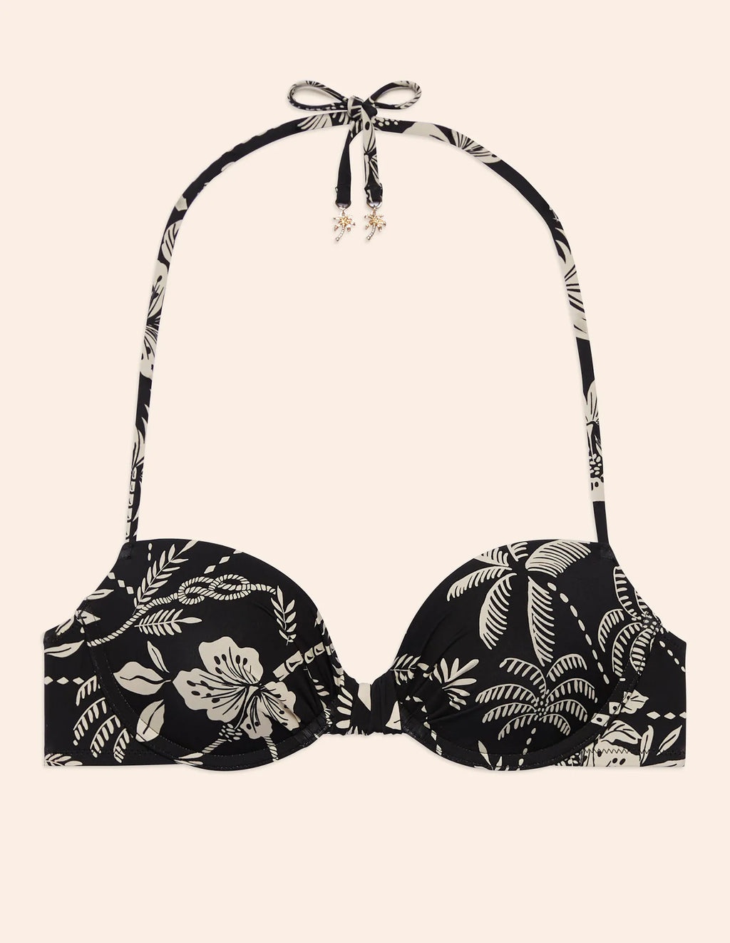 Malibu - Ženski push-up bikini grudnjak
