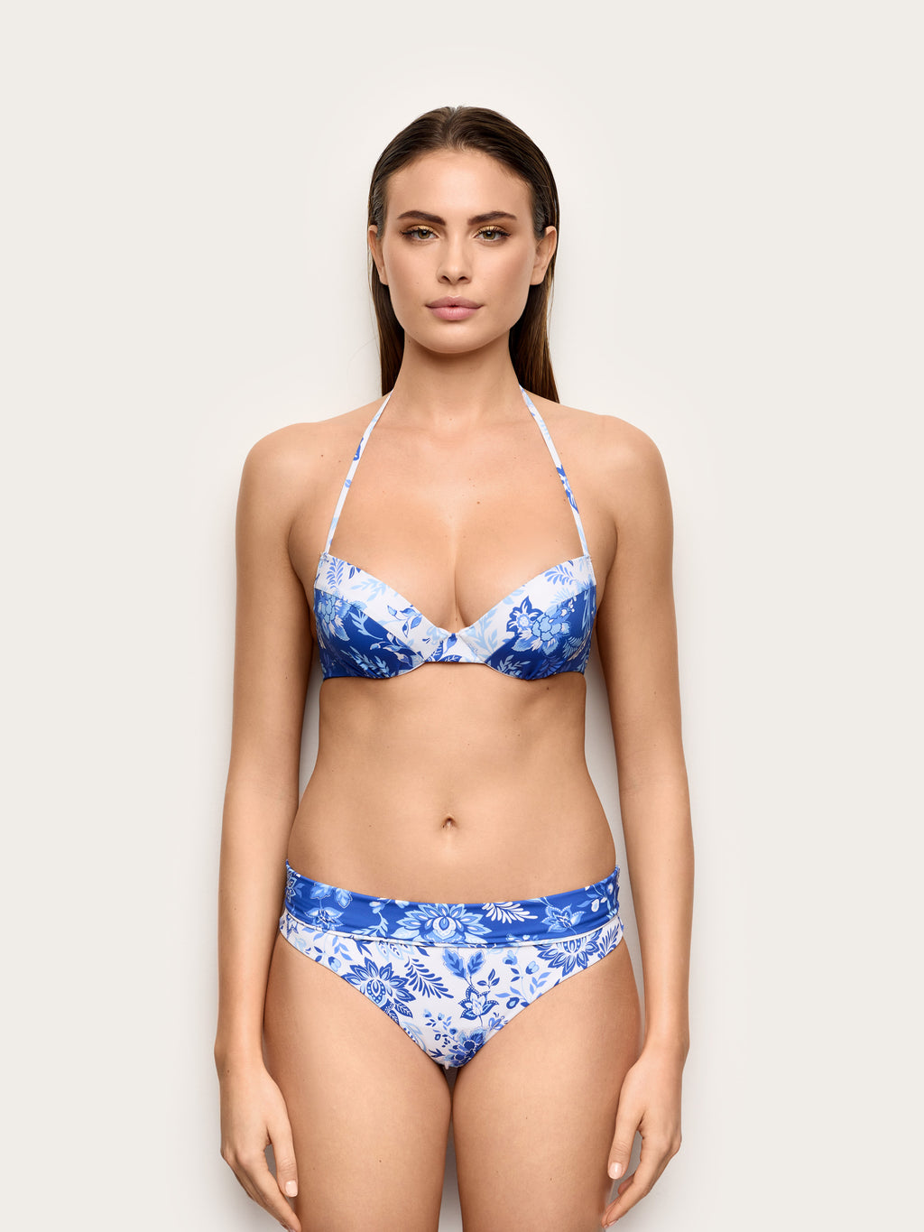 Greta - Bikini gaćice sa visokim bočnim dijelom za žene