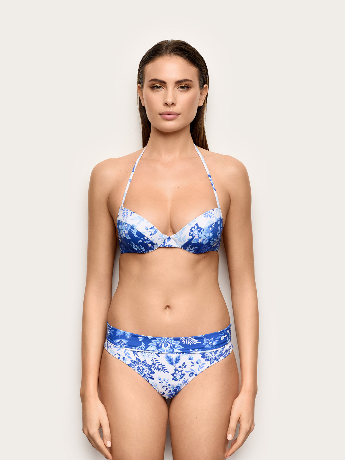Greta - Bikini gaćice sa visokim bočnim dijelom za žene