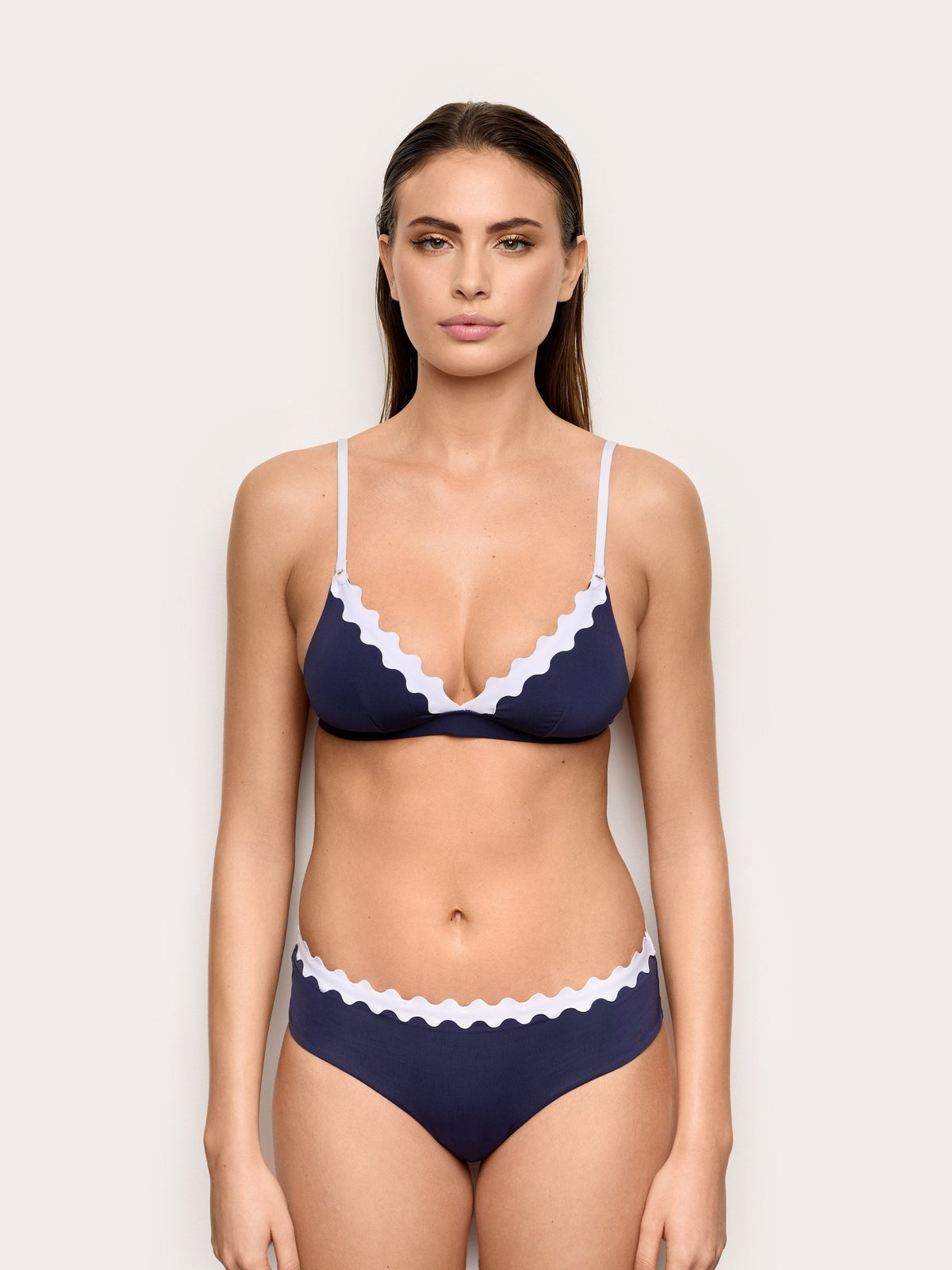 Marena - Trouglasti bikini grudnjak sa uklonjivim korpicama za žene