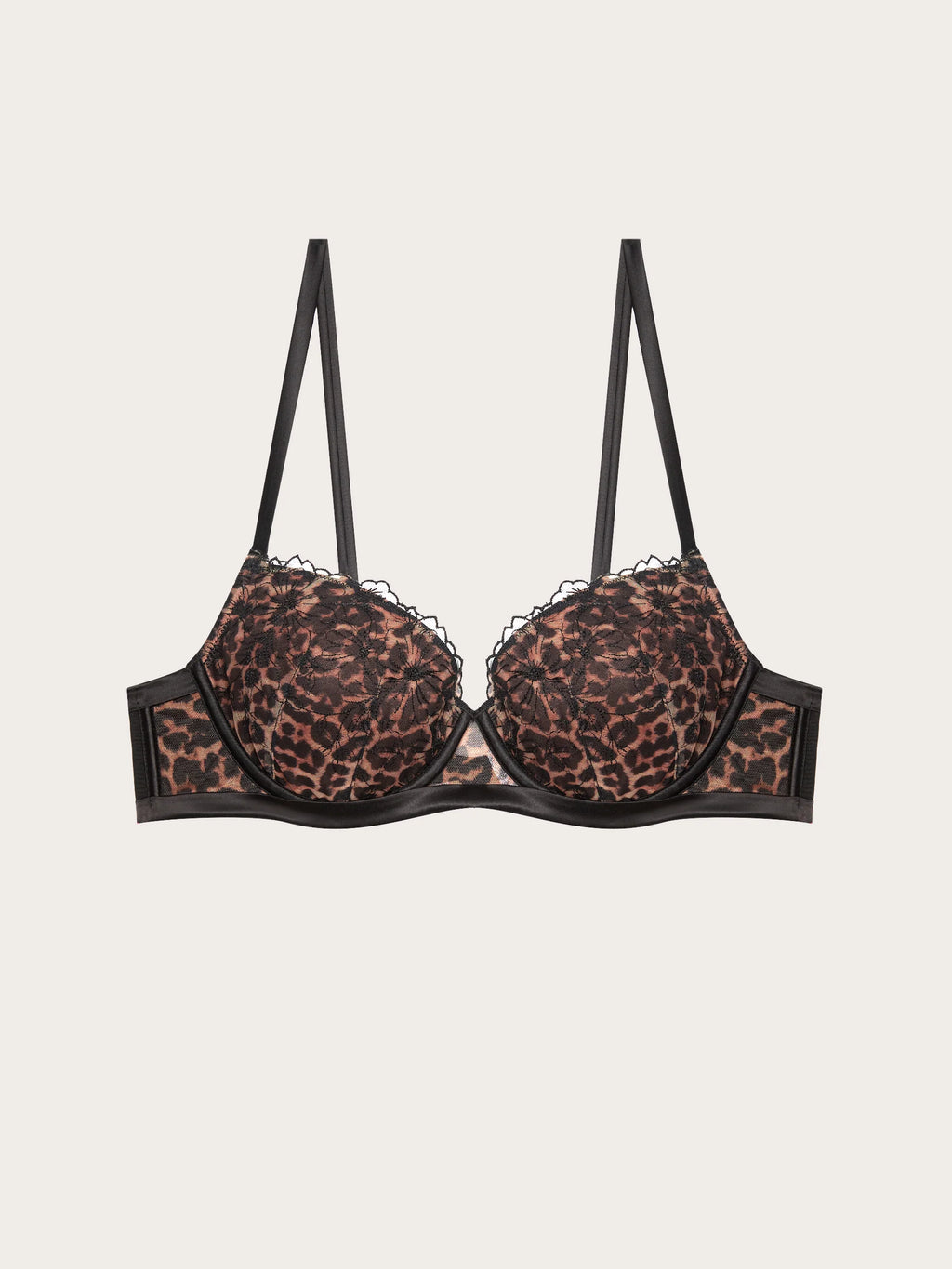 Yamamay Montenegro Padded balcony bra in differ | IBAD193007128_06.jpg