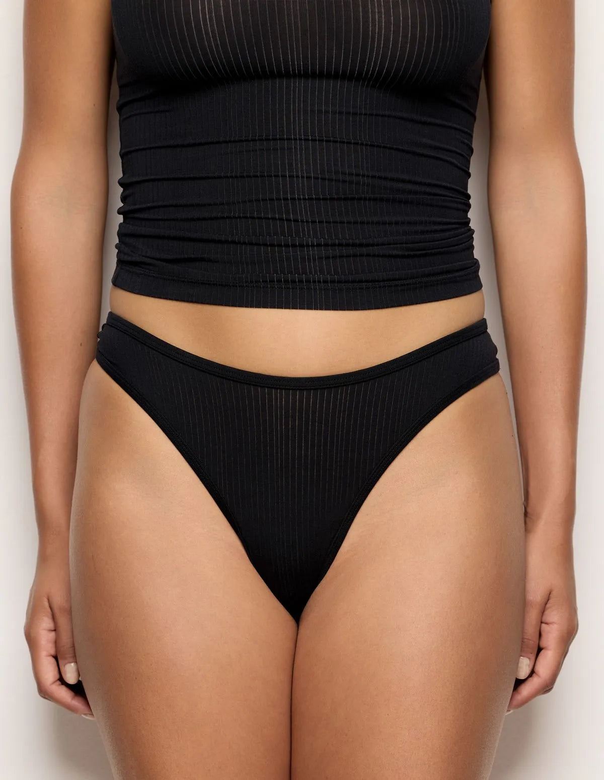 Soft Modal Rib - Tanga gaćice