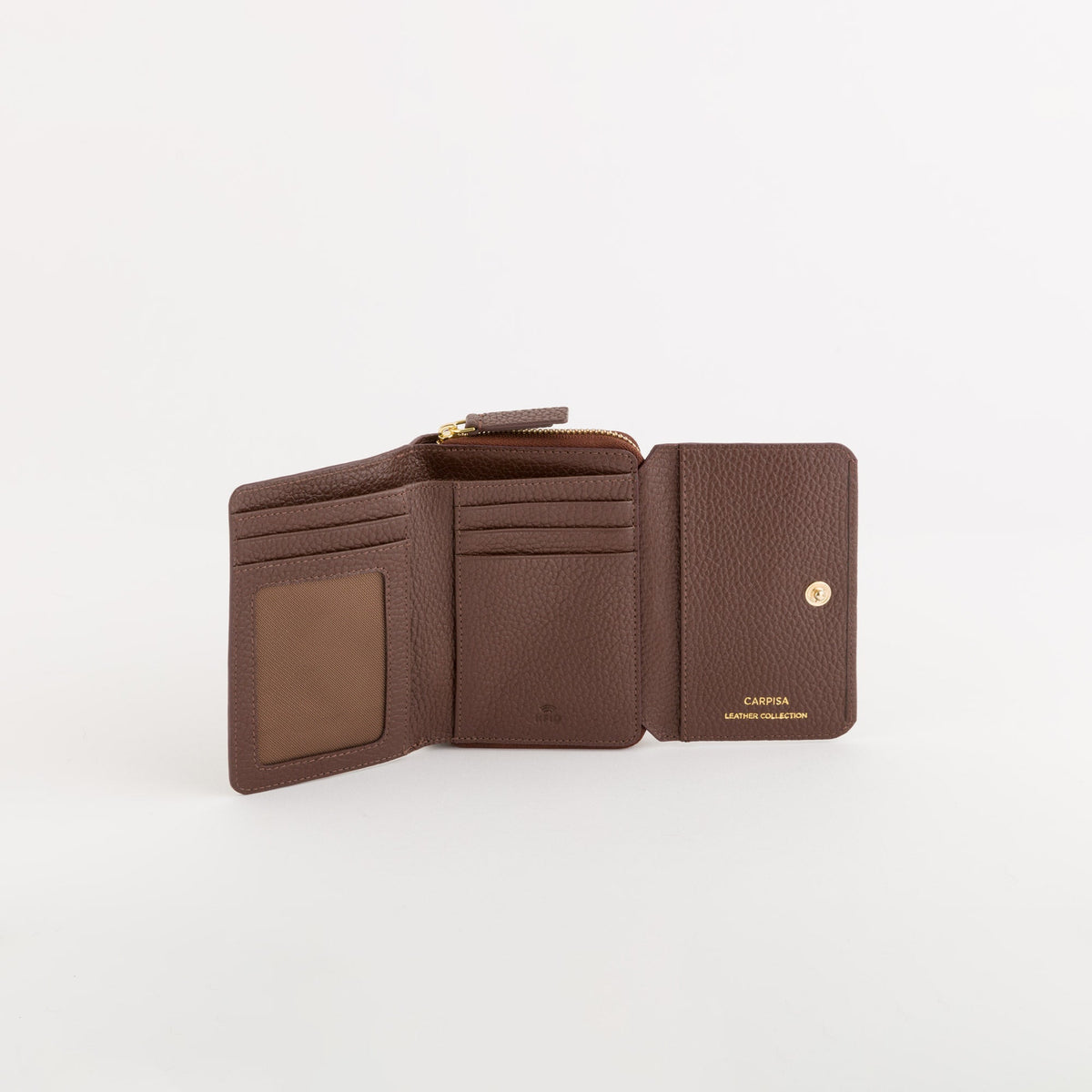 Carpisa Crna Gora – Delta winter wallet - Women's Small Wallet – Chocolate – PDD75602446 – Image 2
