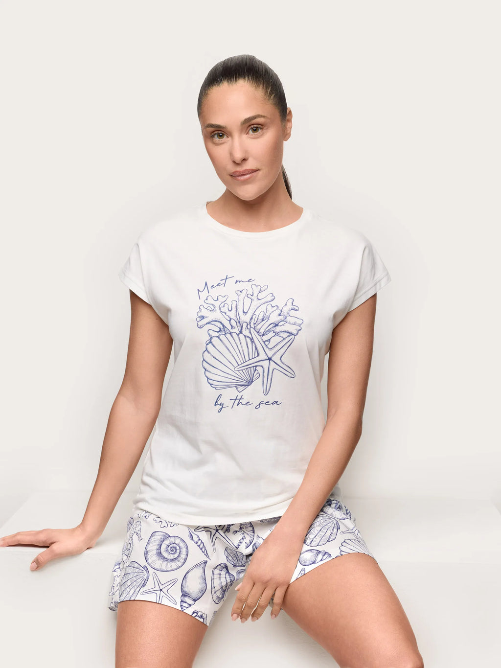 Yamamay Montenegro Cropped pyjamas | PPCD191006_015_01.jpg