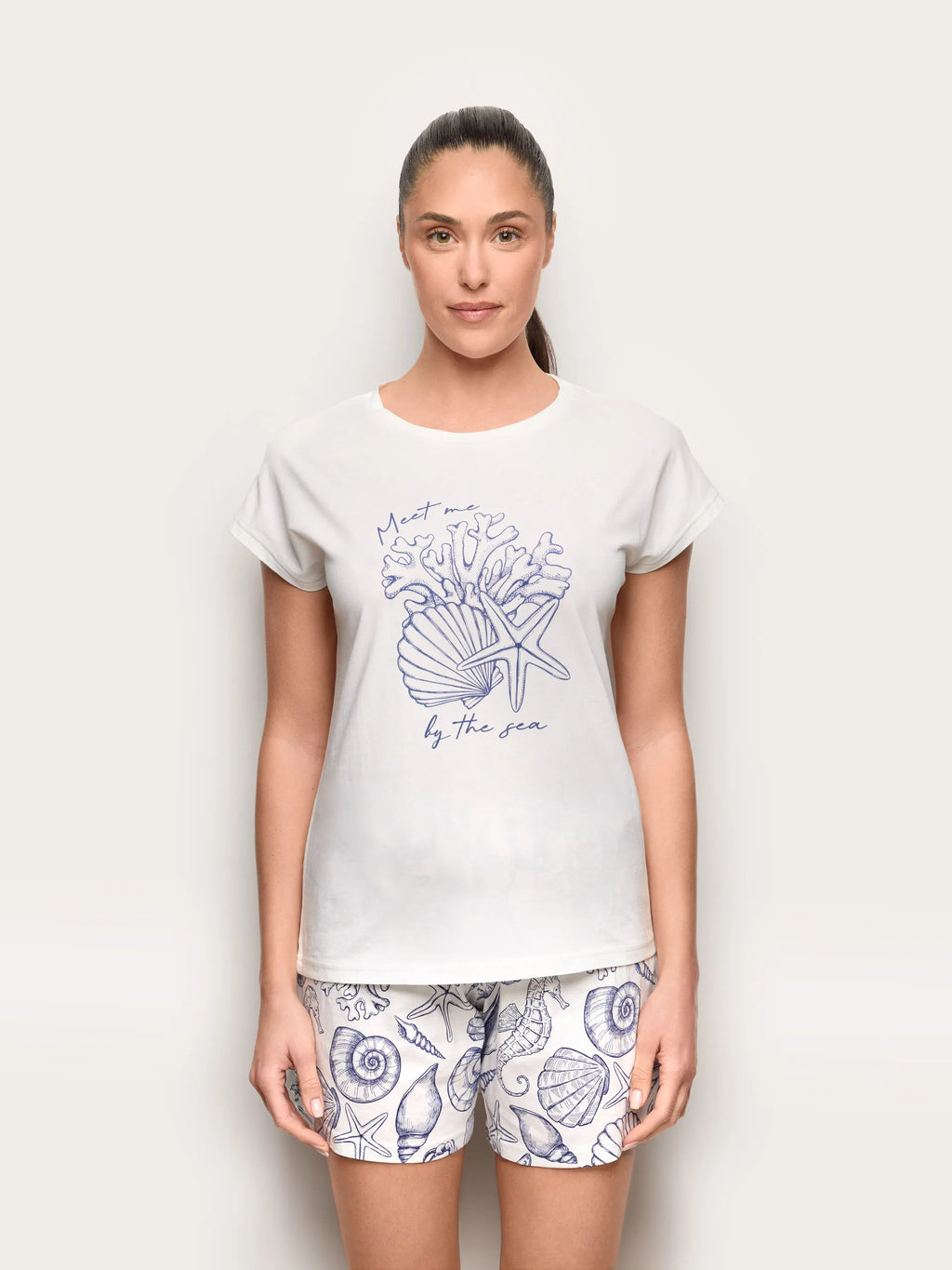 Yamamay Montenegro Cropped pyjamas | PPCD191006_015_02.jpg