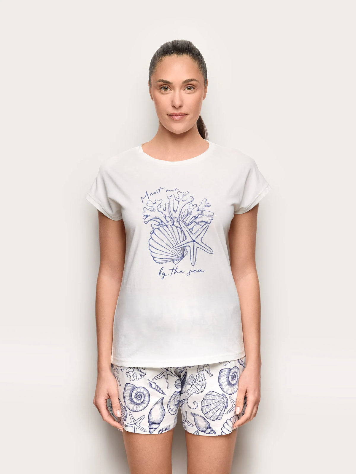 Yamamay Montenegro Cropped pyjamas | PPCD191006_015_02.jpg