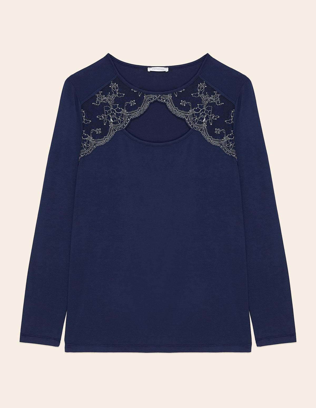 Long_sleeve T_shirt_Modal_Lace _Yamamay Albania