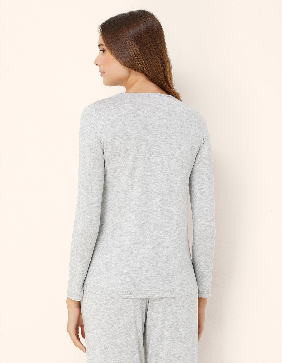 Long_sleeve T_shirt_Modal_Lace _Yamamay Albania