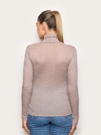 Light Cashmere Rib - Majica dugih rukava sa visokom kragnom