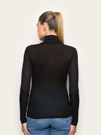 Light Cashmere Rib - Majica dugih rukava sa visokom kragnom